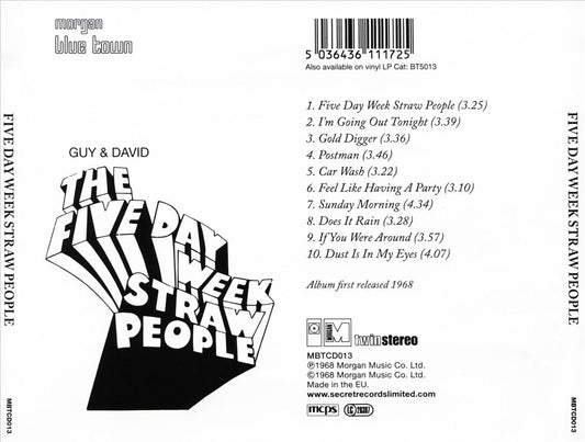 Five Day Week Straw People cover art