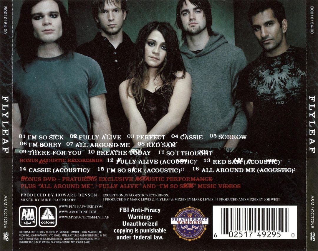 Flyleaf cover art
