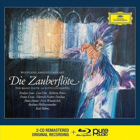 Wolfgang Amadeus Mozart: Die Zauberflöte [CD & Blu-ray Audio] cover art
