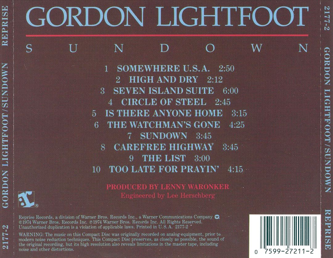Sundown cover art