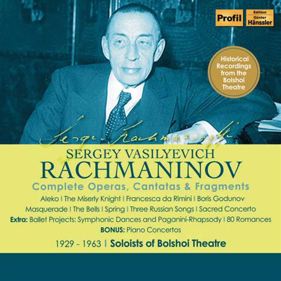 Rachmaninov: Complete Operas, Cantatas & Fragments cover art