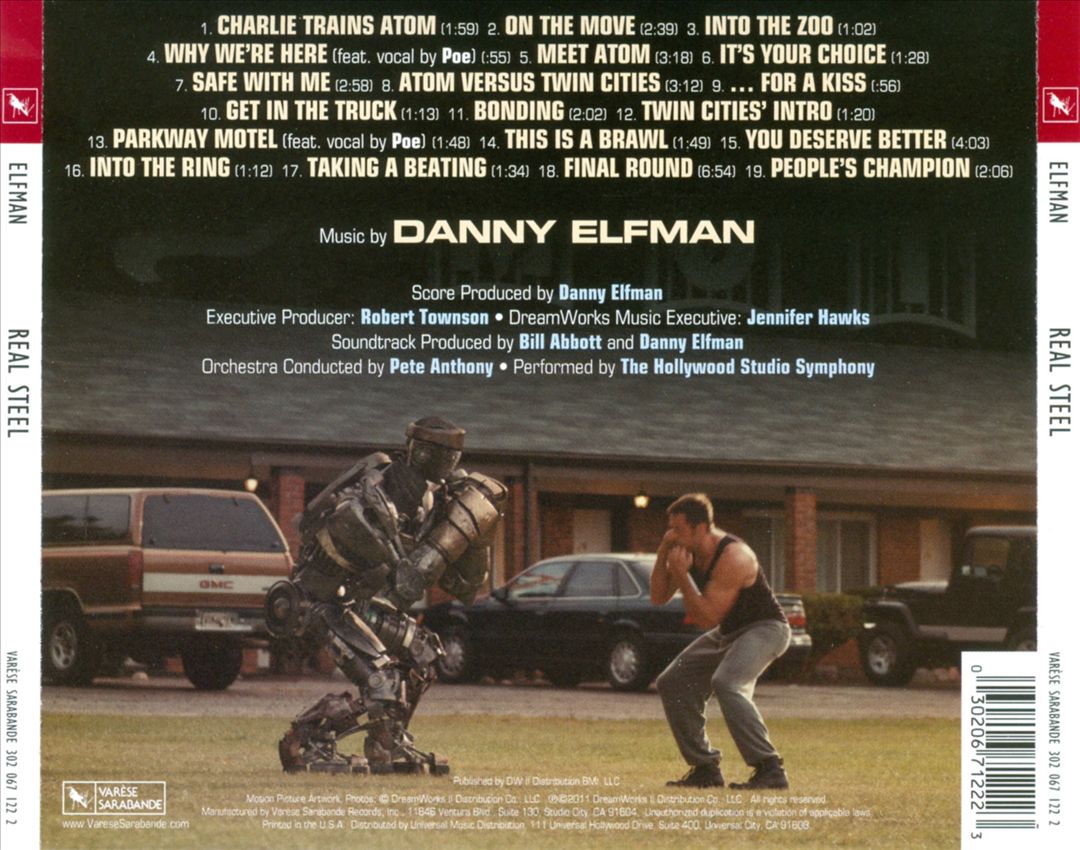 Real Steel [Original Motion Picture Score] cover art