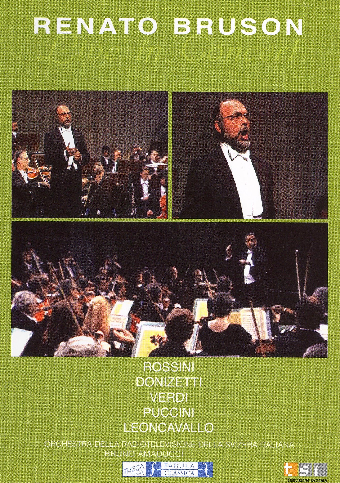 Renato Bruson - Live In Concert cover art