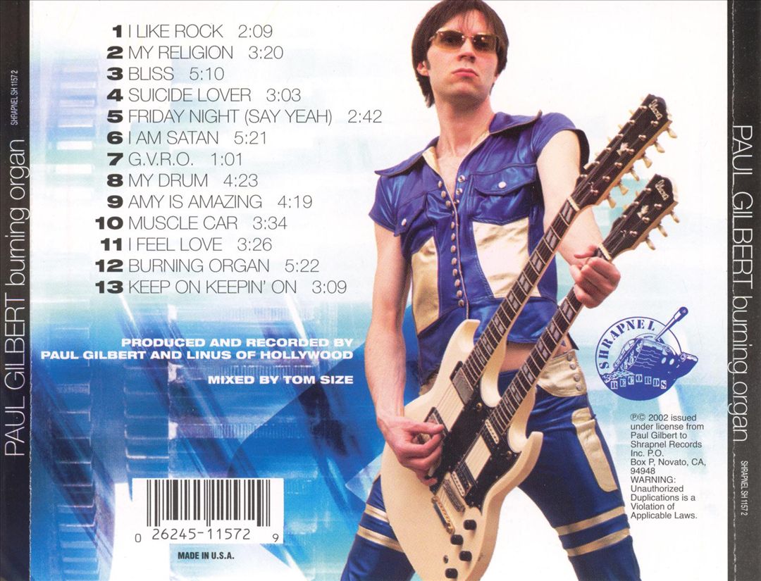 Burning Organ cover art