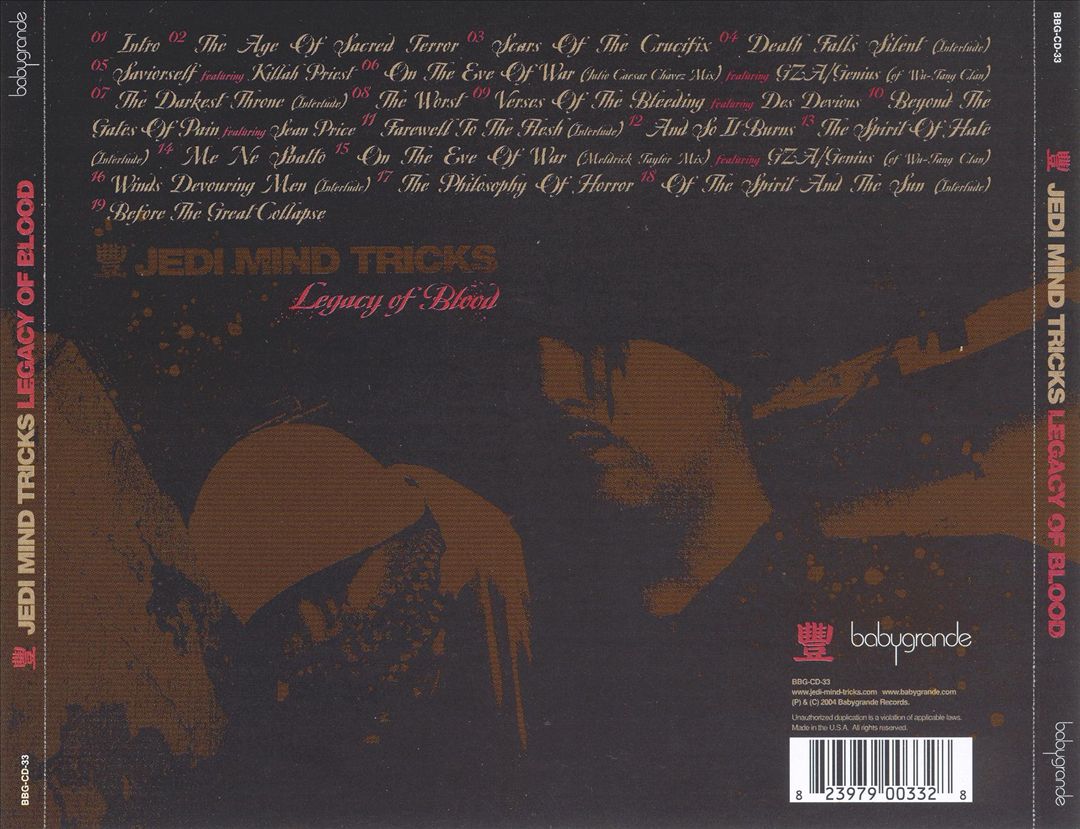 Legacy of Blood cover art