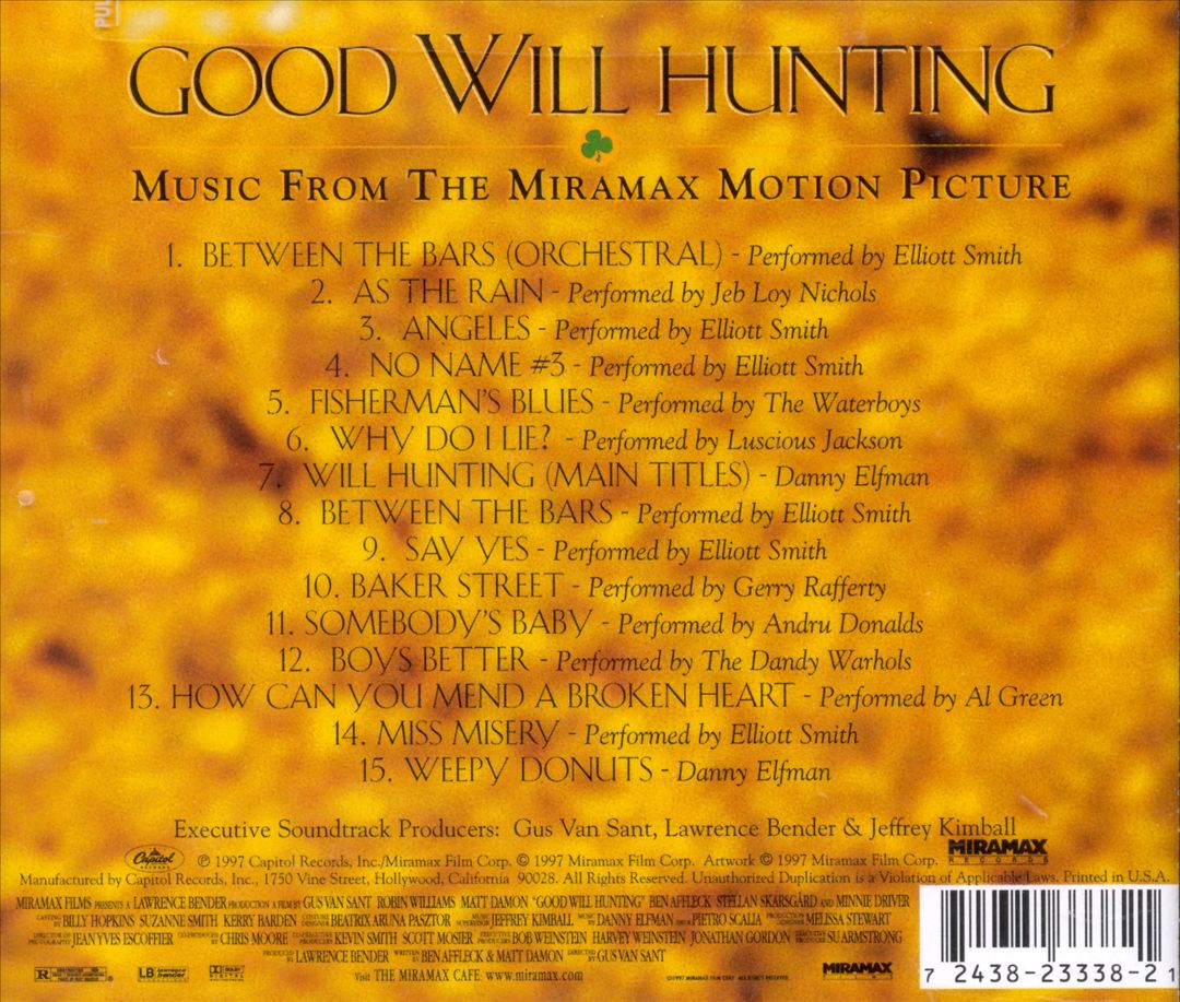 Good Will Hunting [Original Soundtrack] cover art
