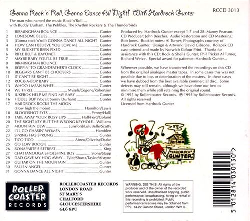 Gonna Rock 'n' Roll, Gonna Dance All Night cover art
