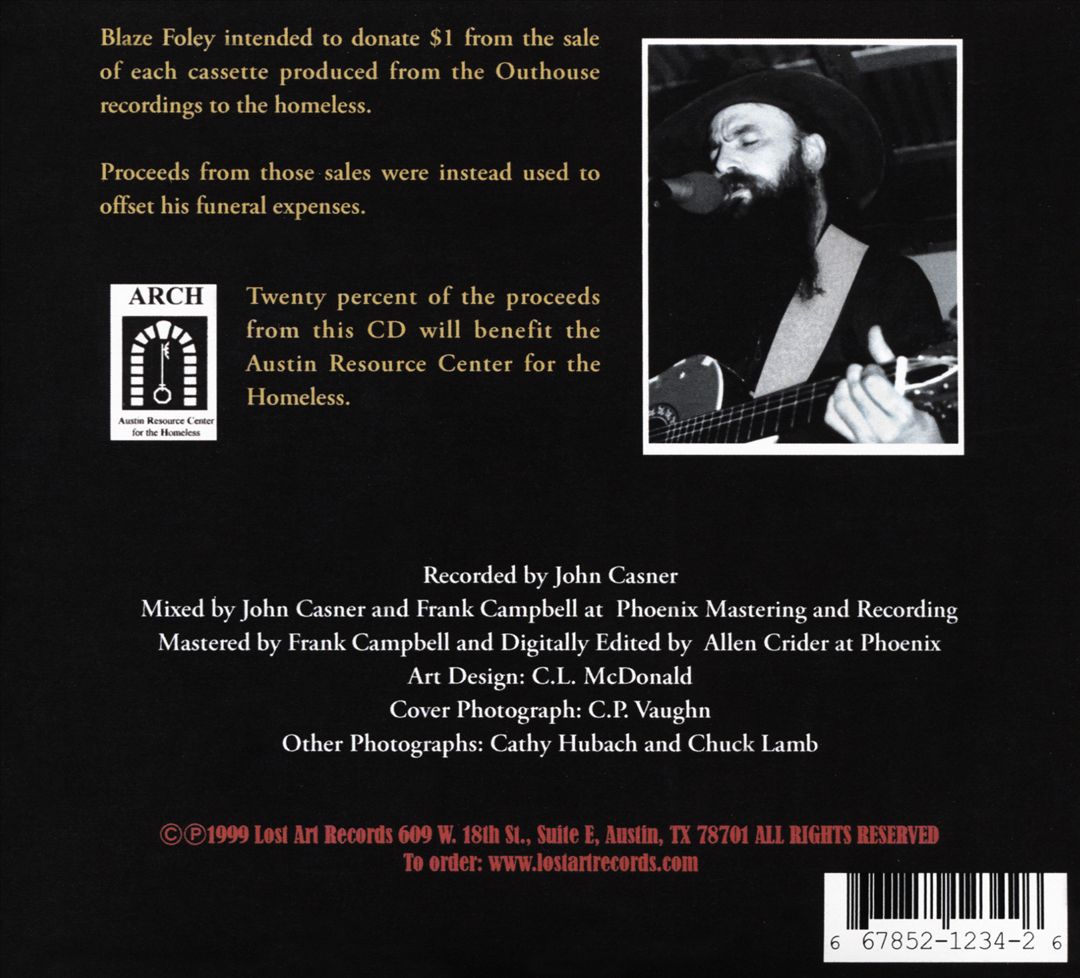 Live at the Austin Outhouse cover art
