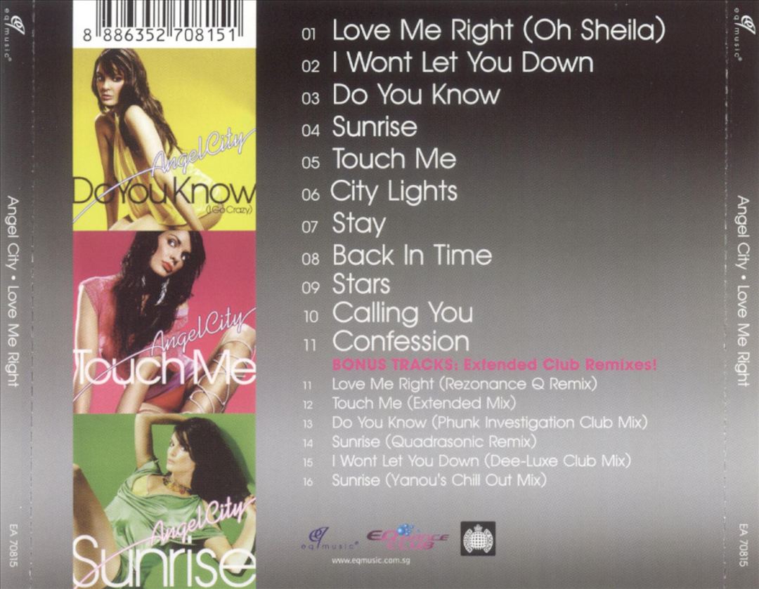 Love Me Right [Bonus Tracks] cover art