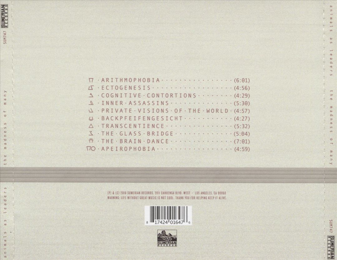 Madness of Many cover art