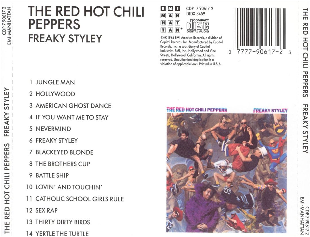 Freaky Styley cover art