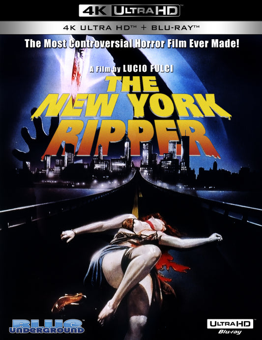 New York Ripper [4K Ultra HD Blu-ray] cover art
