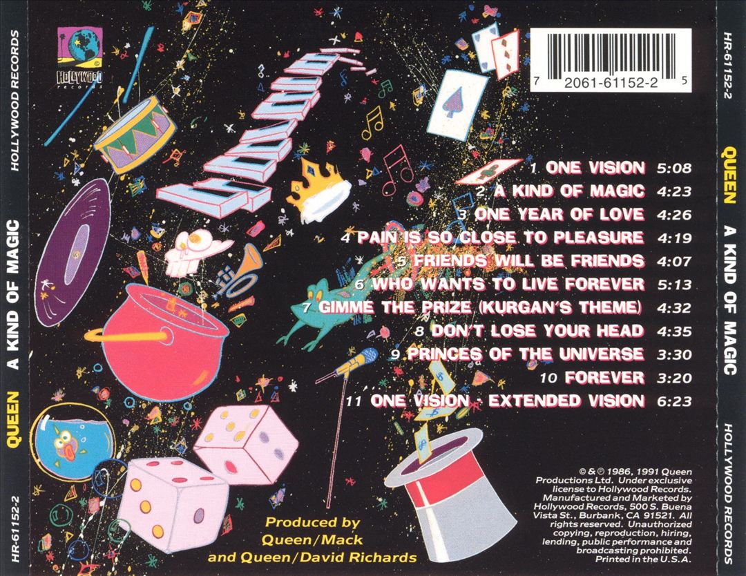 A Kind of Magic [Bonus Track] [Hollywood] cover art