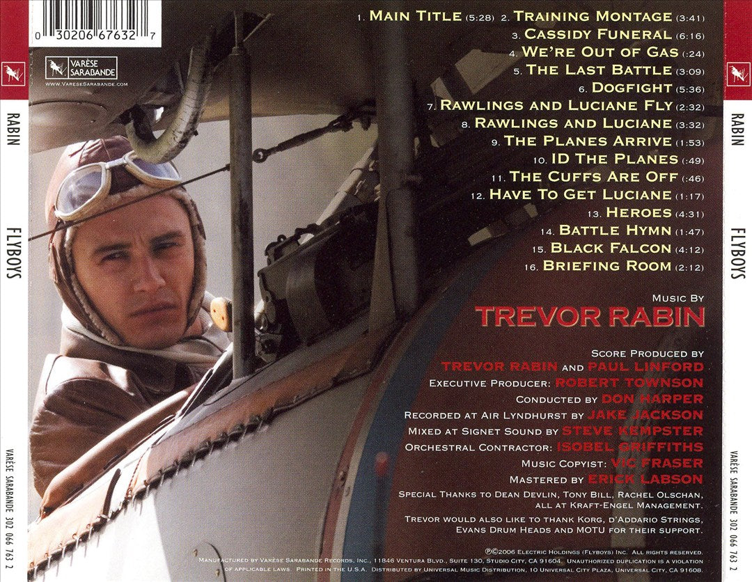 Flyboys [Original Motion Picture Soundtrack] cover art
