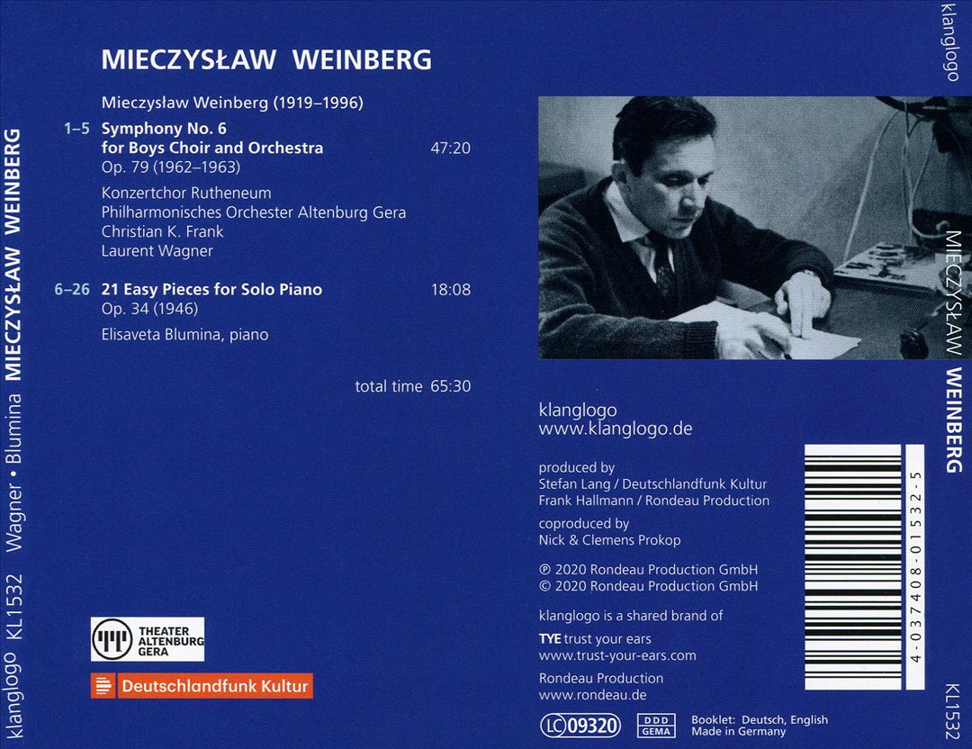 Mieczyslaw Weinberg cover art