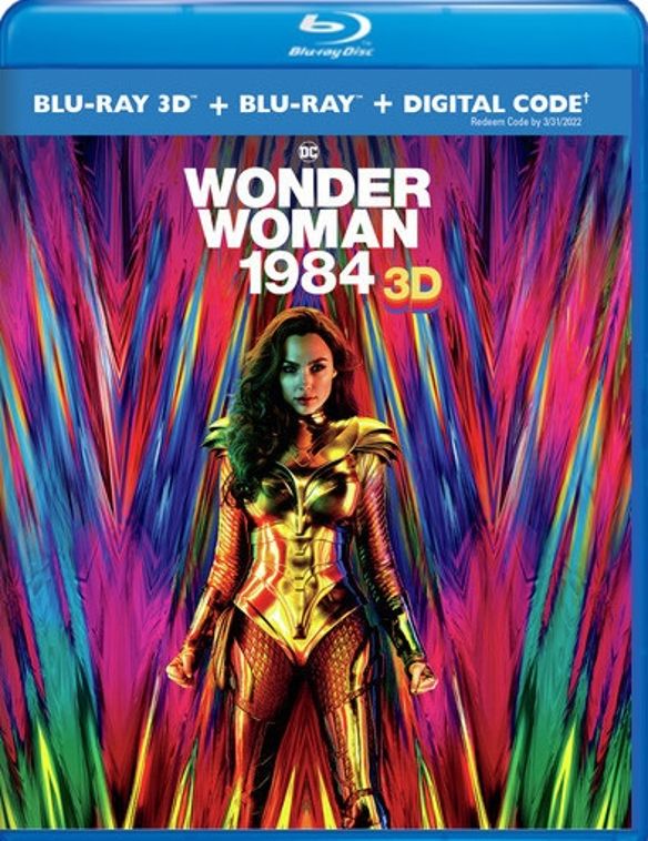 Wonder Woman 1984 [3D] [Blu-ray] cover art