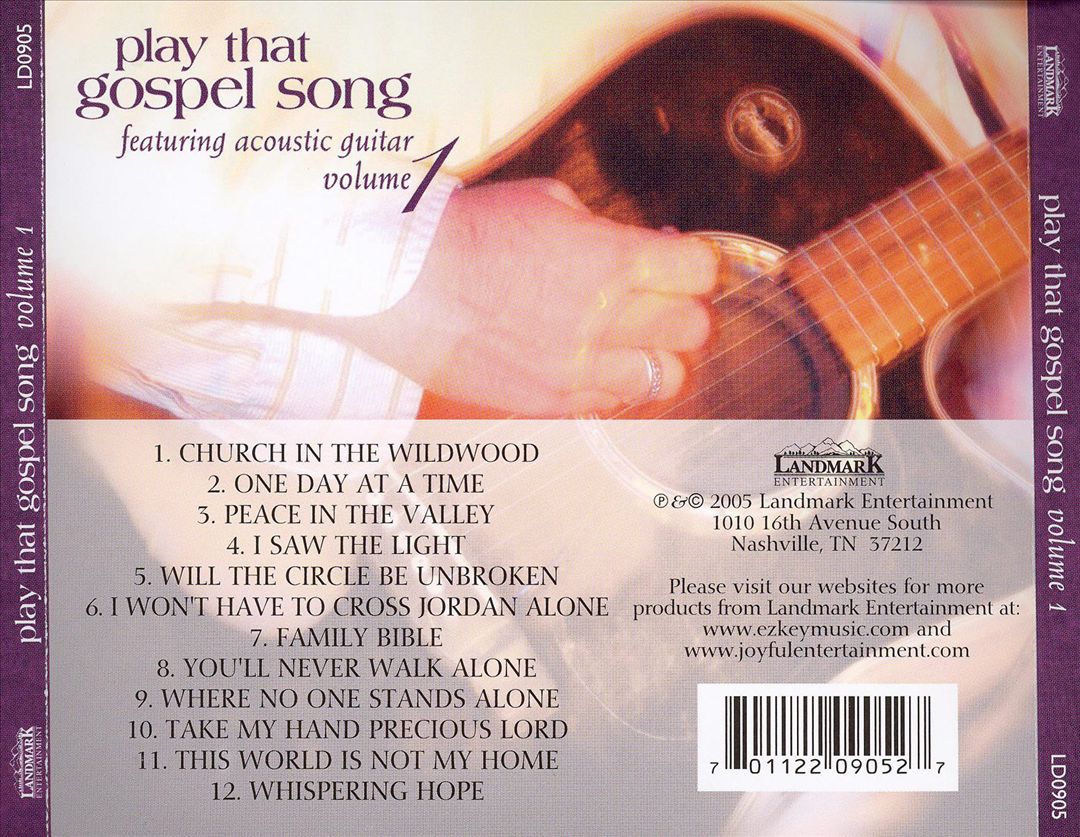 Play That Gospel Song, Vol. 1 cover art