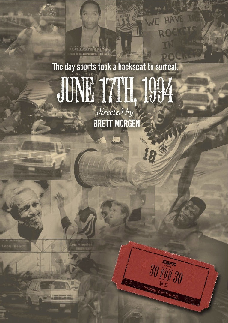 ESPN Films 30 for 30: June 17th 1994 cover art
