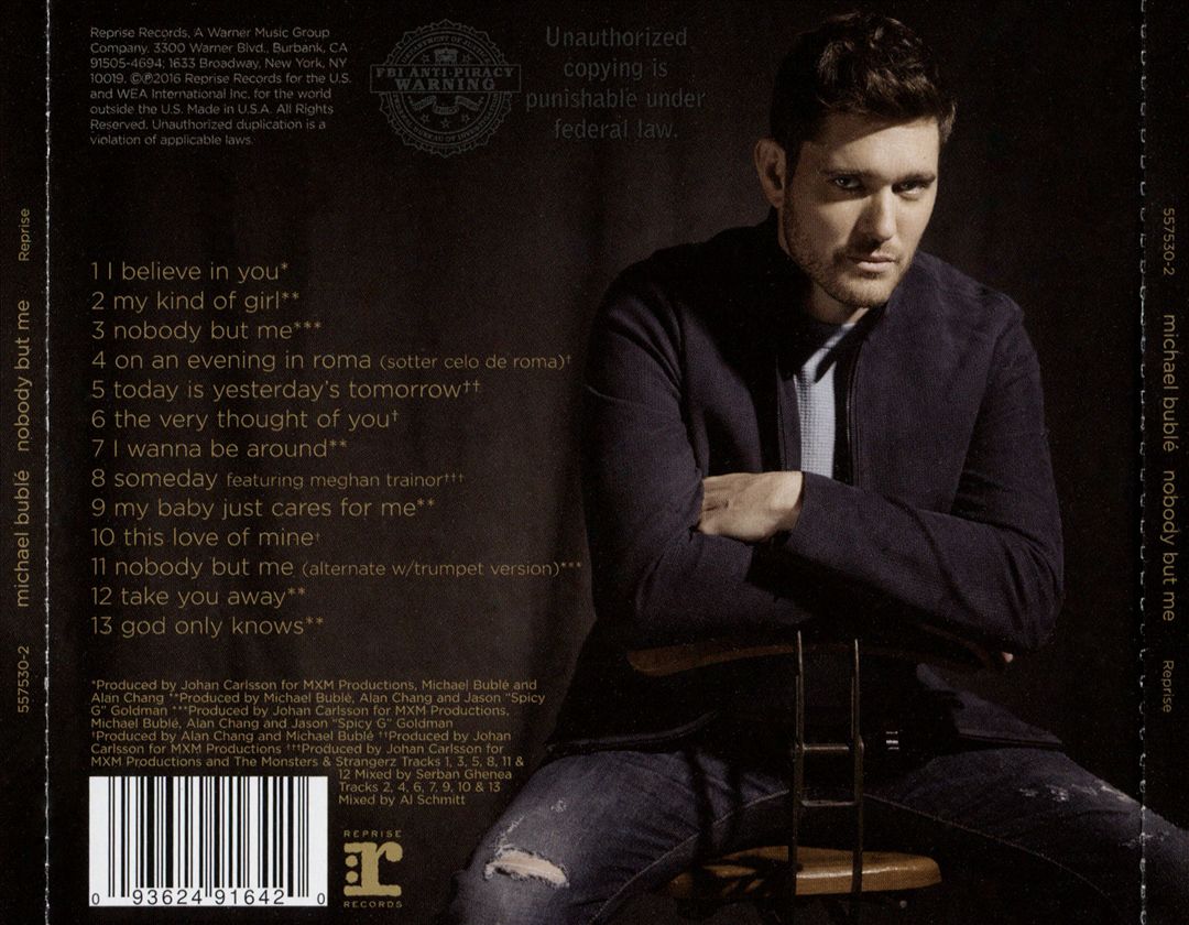 Nobody But Me [Deluxe Version] cover art