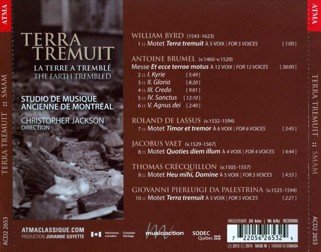 Terra Tremuit cover art