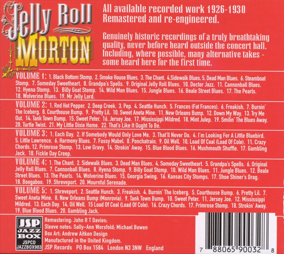 Jelly Roll Morton [JSP] cover art