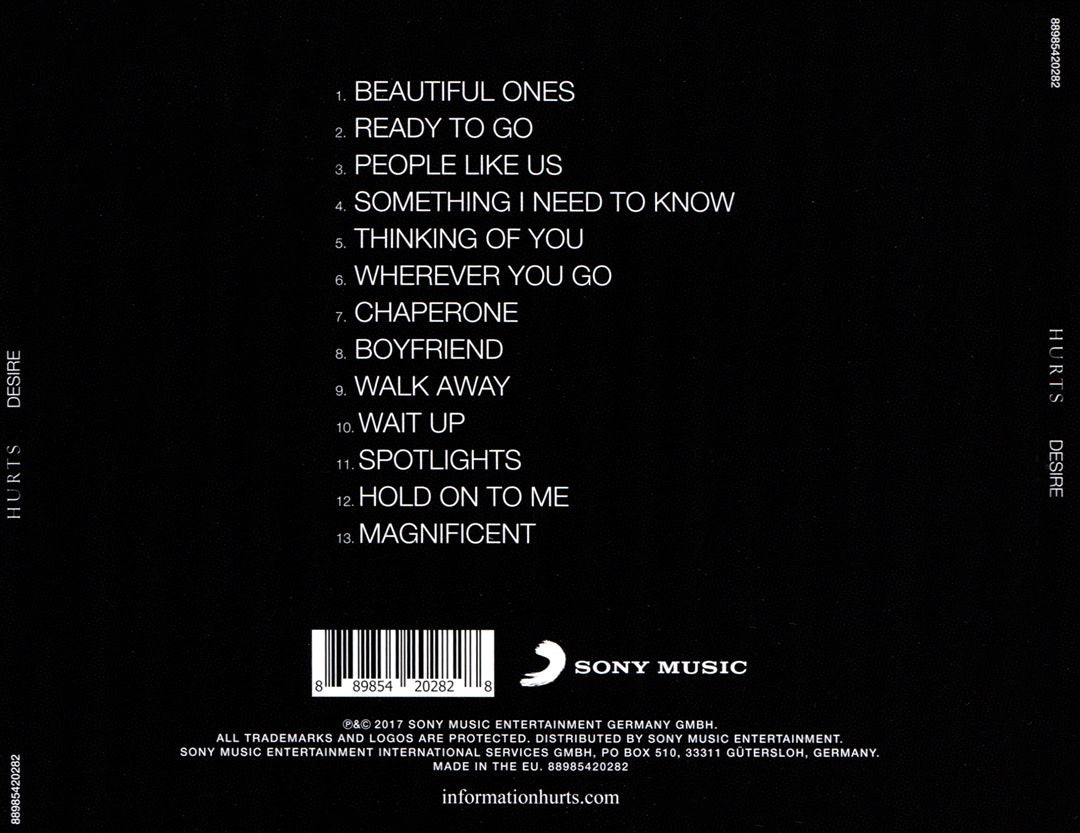 Desire cover art