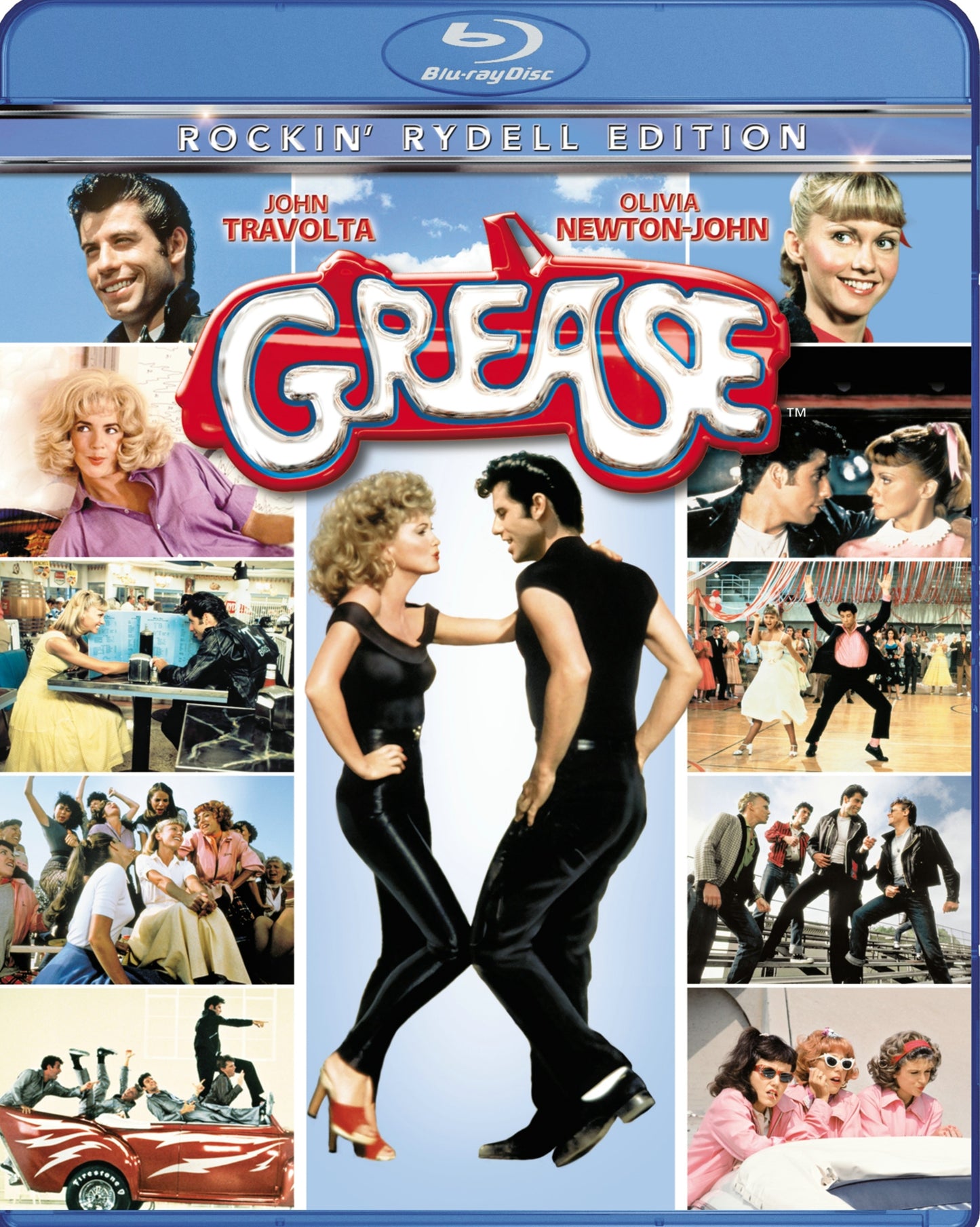 Grease [Blu-ray] cover art