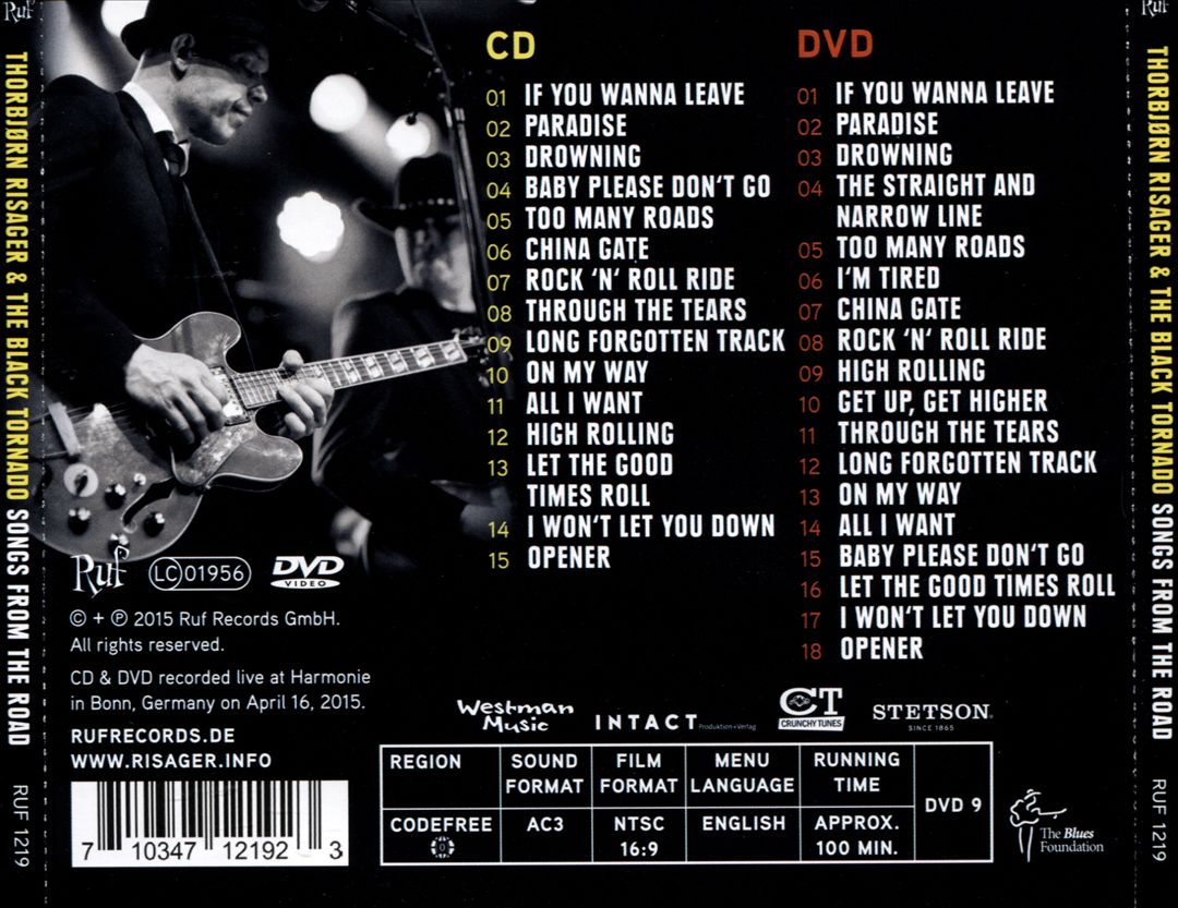 Songs from the Road cover art