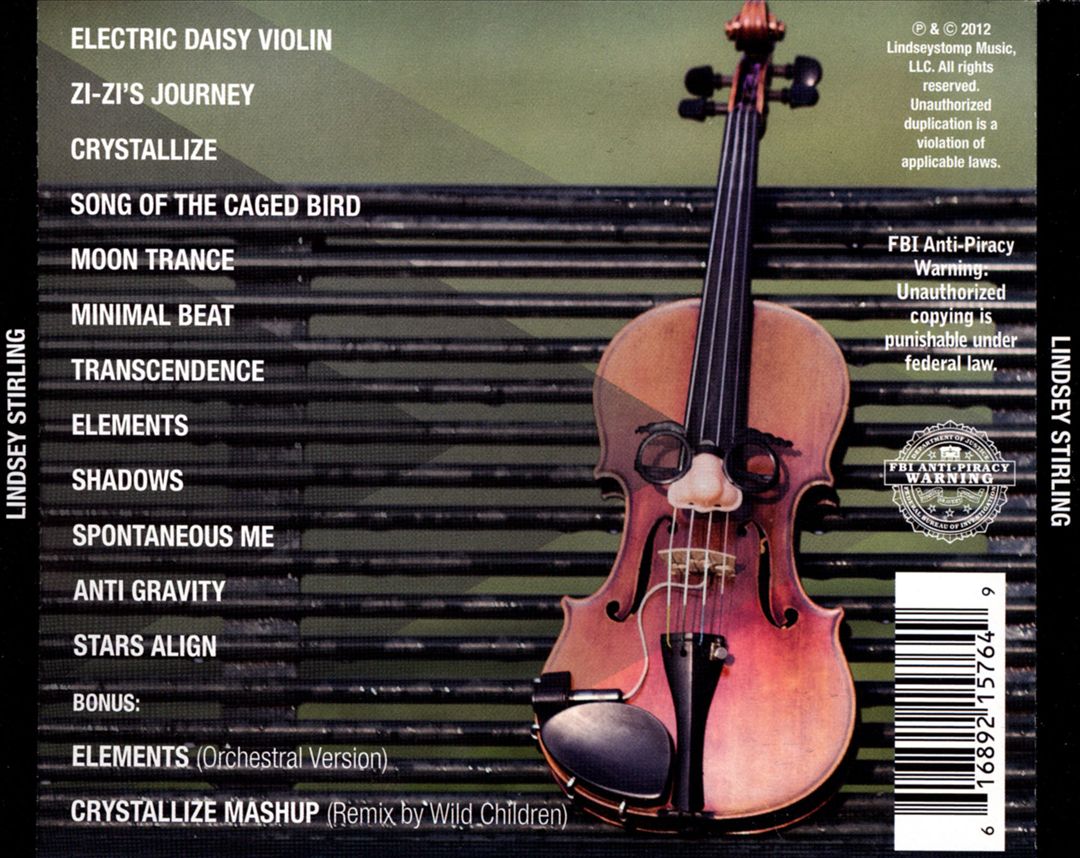 Lindsey Stirling cover art