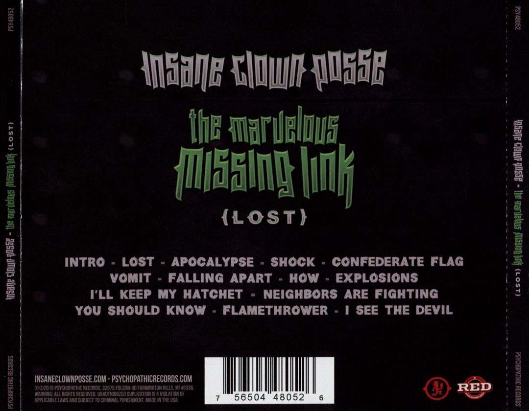 Marvelous Missing Link (Lost) cover art