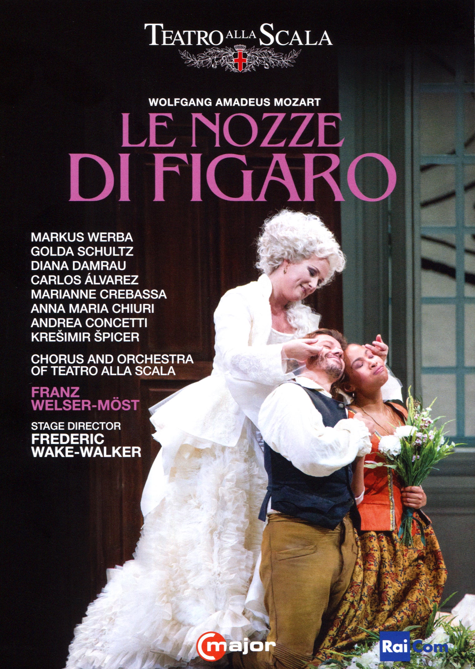 Wolfgang Amadeus Mozart - Le Nozze Di Figaro (2 Dvd) cover art