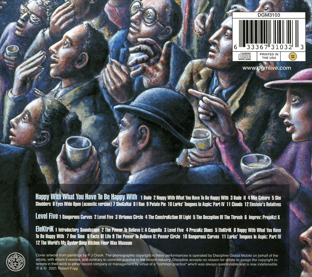 Happy With What You Have to Be Happy With/Level Five/Elektrik [3 CD Combo Pack] cover art