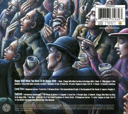 Happy With What You Have to Be Happy With/Level Five/Elektrik [3 CD Combo Pack] cover art