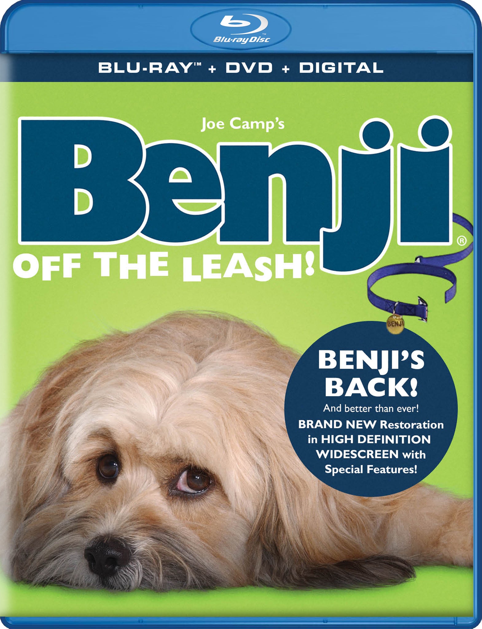 Benji: Off the Leash! [Blu-ray] cover art