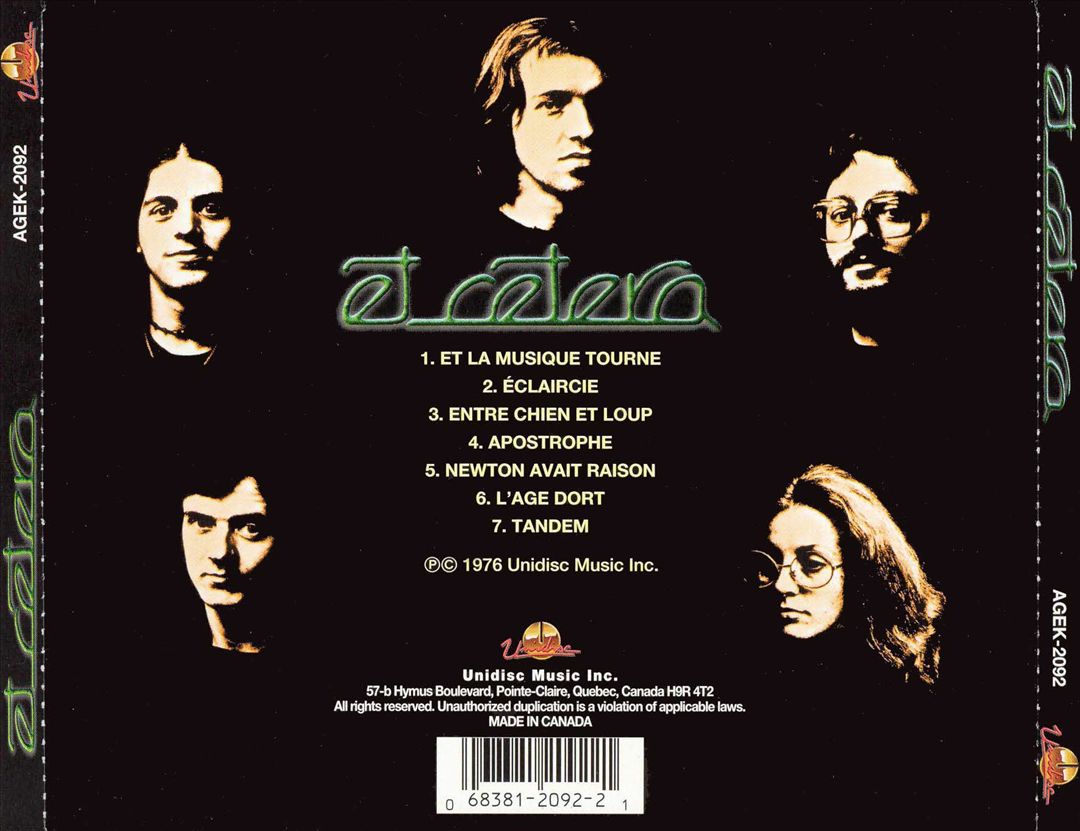 Et Cetera cover art