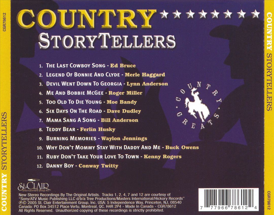 Country Storytellers cover art