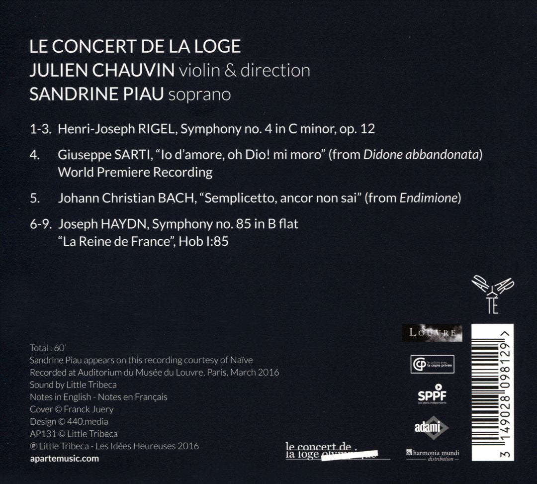 Haydn: La Reine cover art