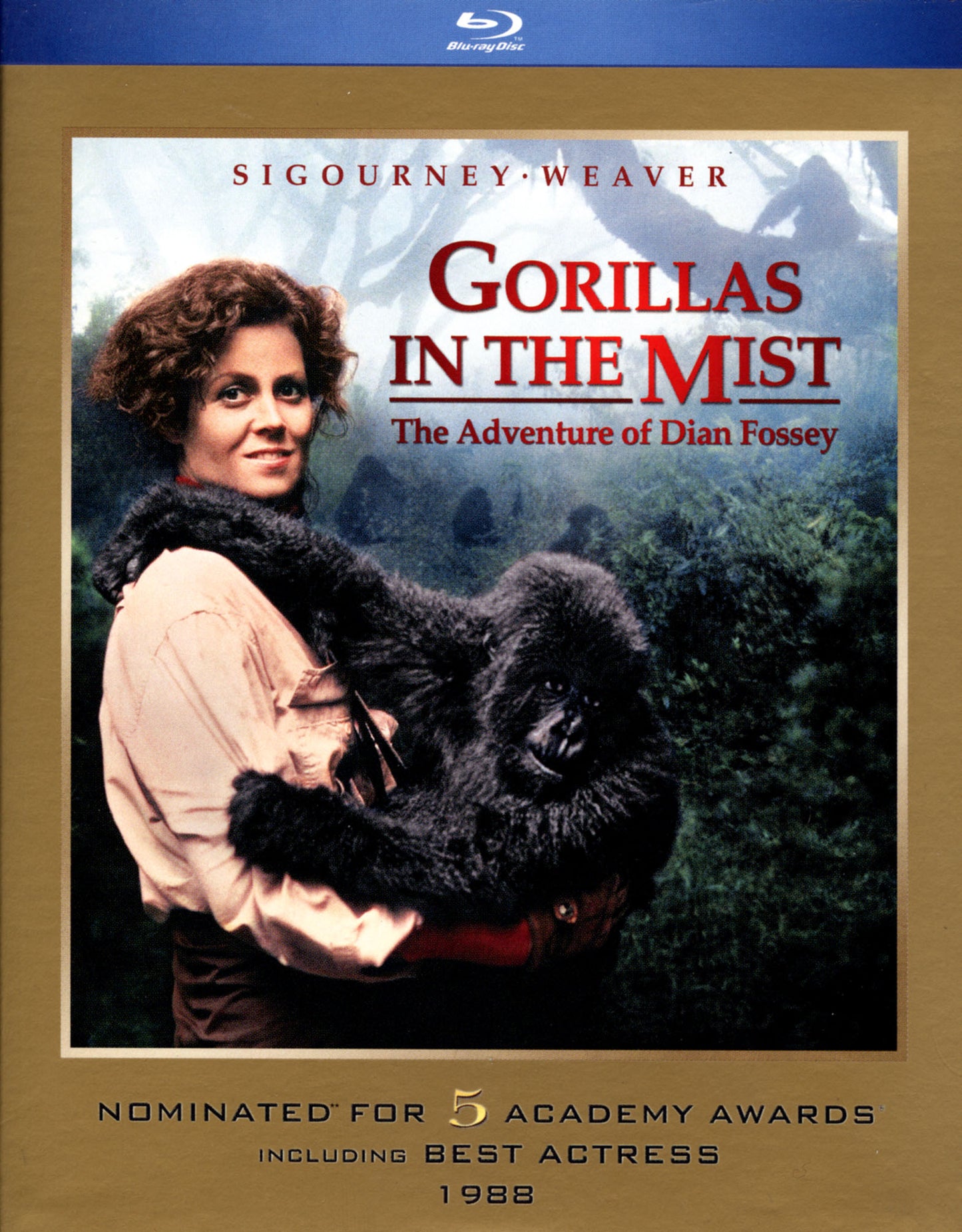 Gorillas in the Mist [Blu-ray] cover art