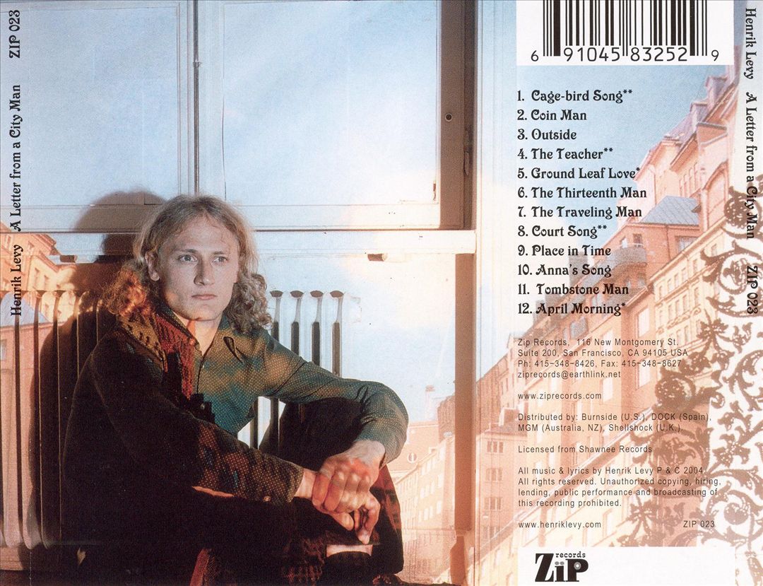 Letter from a City Man cover art