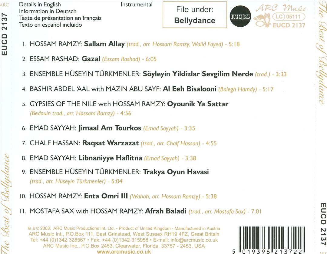 Best of Bellydance [2008] cover art