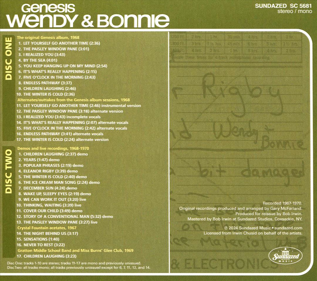 Genesis cover art