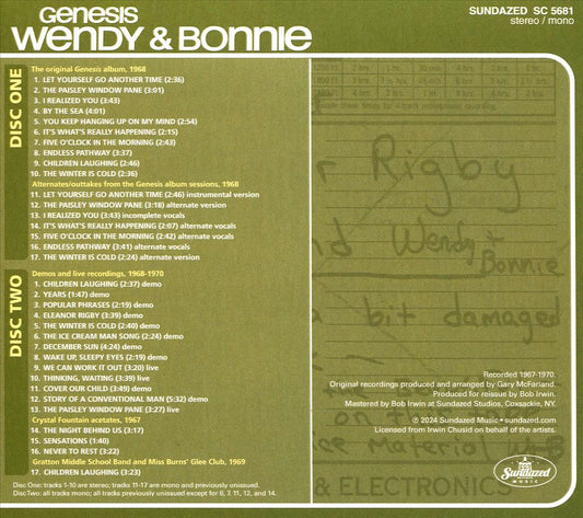 Genesis cover art