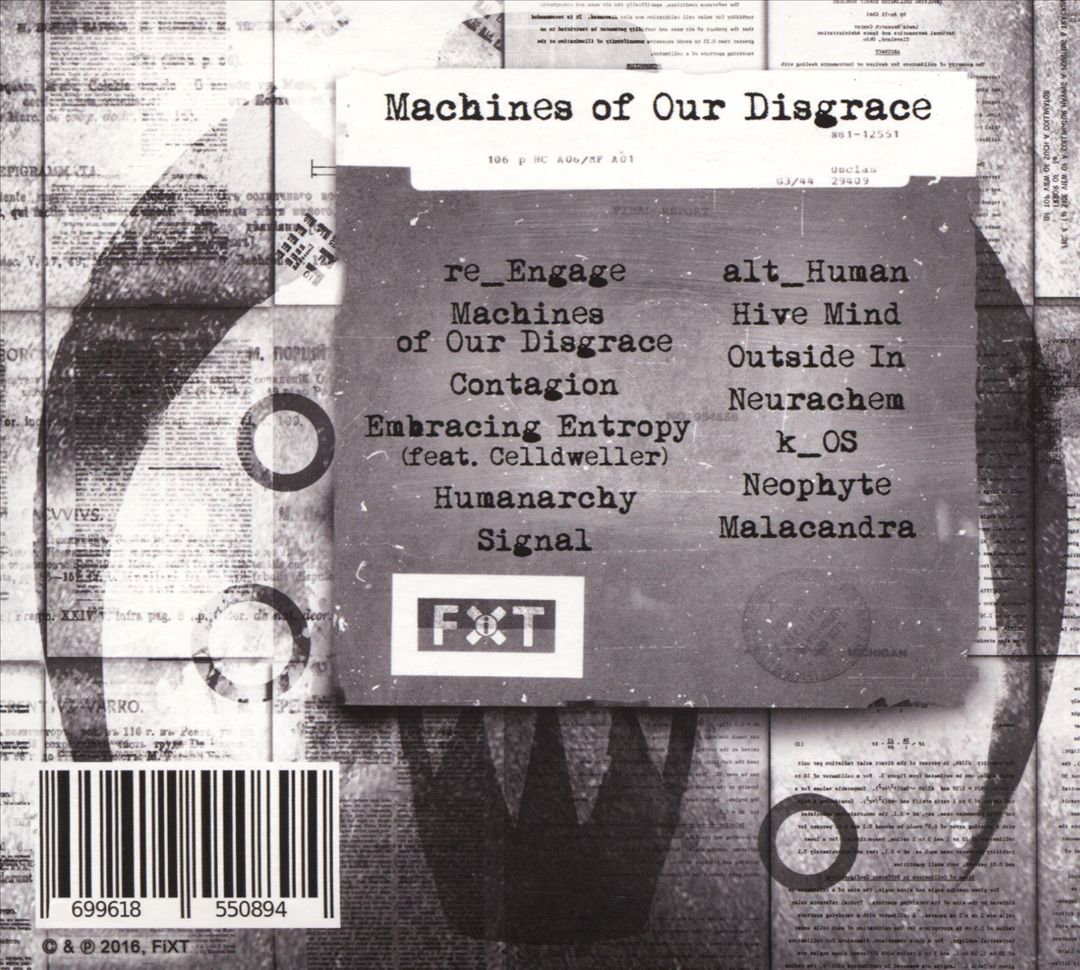 Machines of Our Disgrace cover art