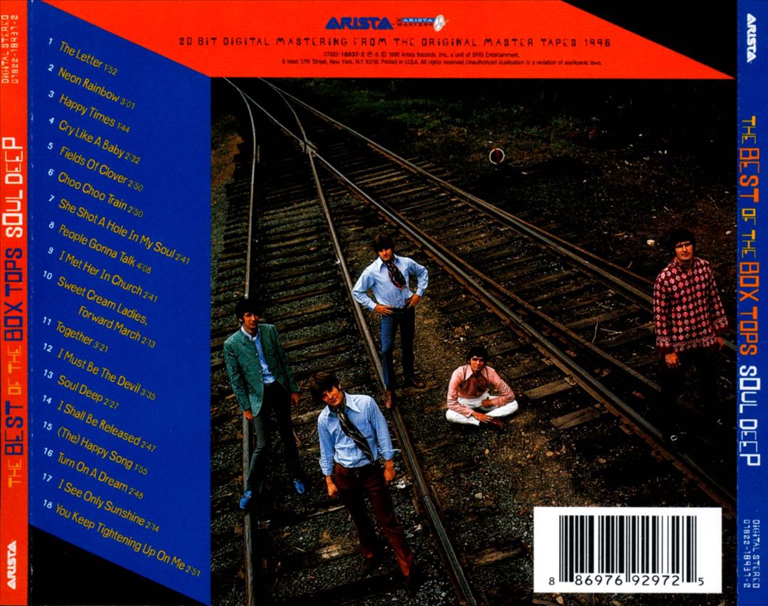 Best of the Box Tops cover art