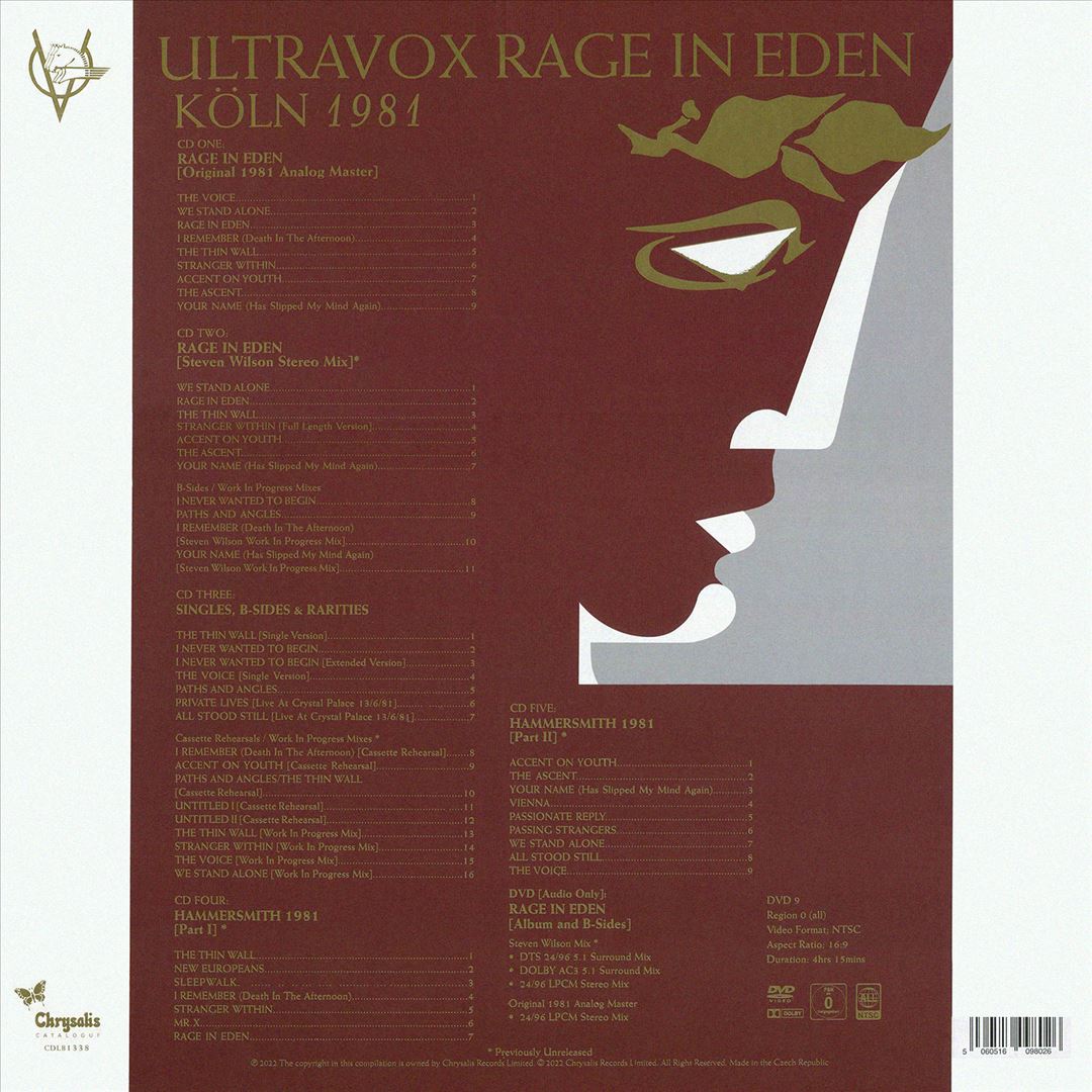 Rage in Eden cover art