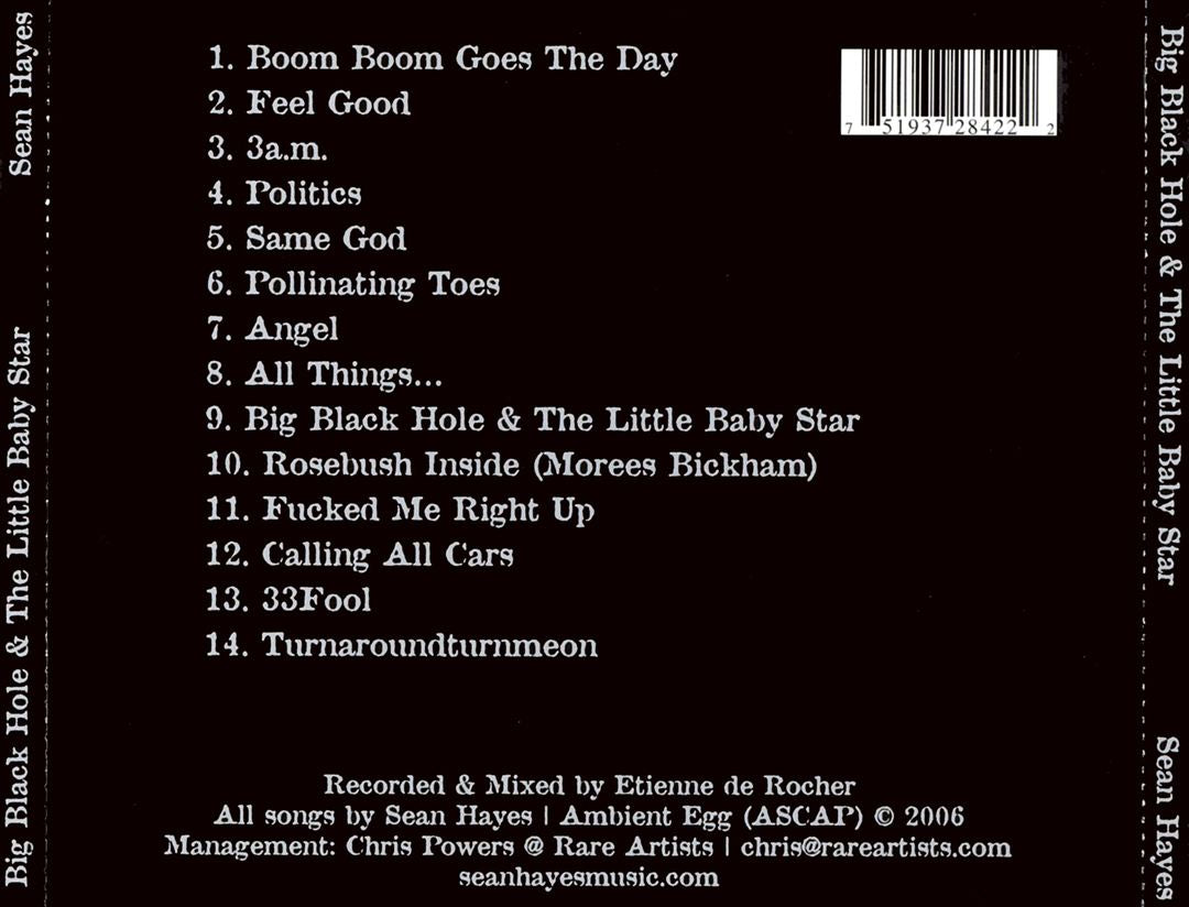 Big Black Hole and the Little Baby Star cover art