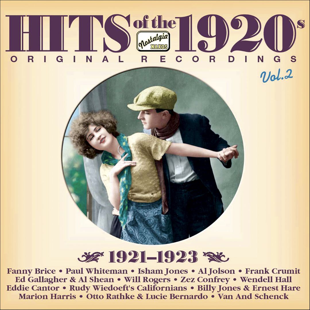 Hits of the 1920's, Vol. 2: 1921-1923 cover art