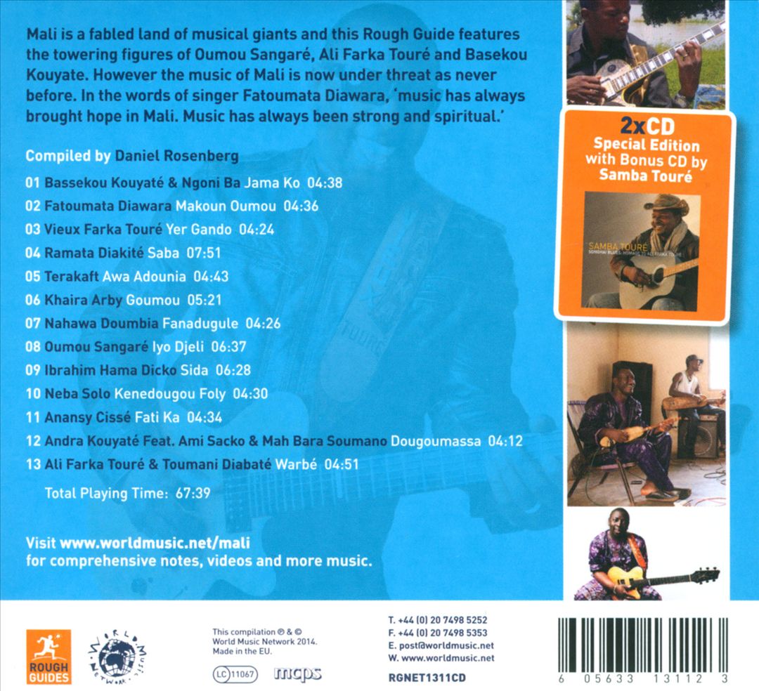 Rough Guide to the Music of Mali: Second Edition cover art