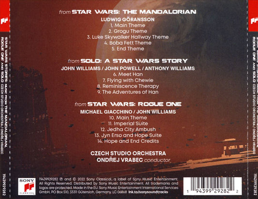 Star Wars Stories: Music from The Mandalorian, Rogue One, Solo cover art