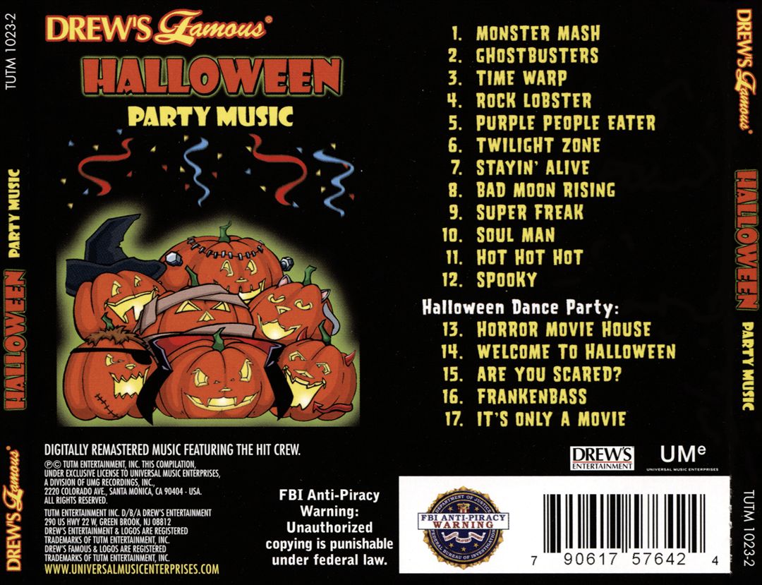 Kids Halloween Party Music cover art